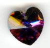 1 14mm Preciosa Volcano Heart